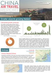China Air Travel Report - March 2017