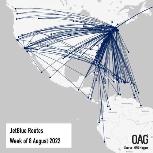 JetBlue-Airline-Routes