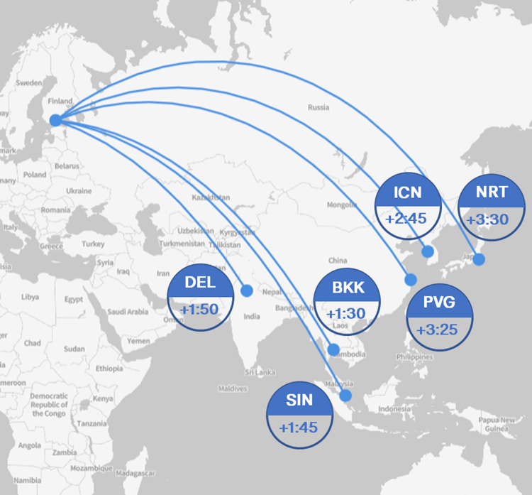 Finnair-Eastbound-Flights