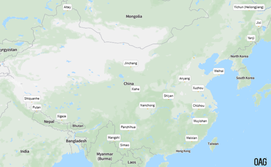 Top Domestic And Travel For Chinese New Year China Map1 