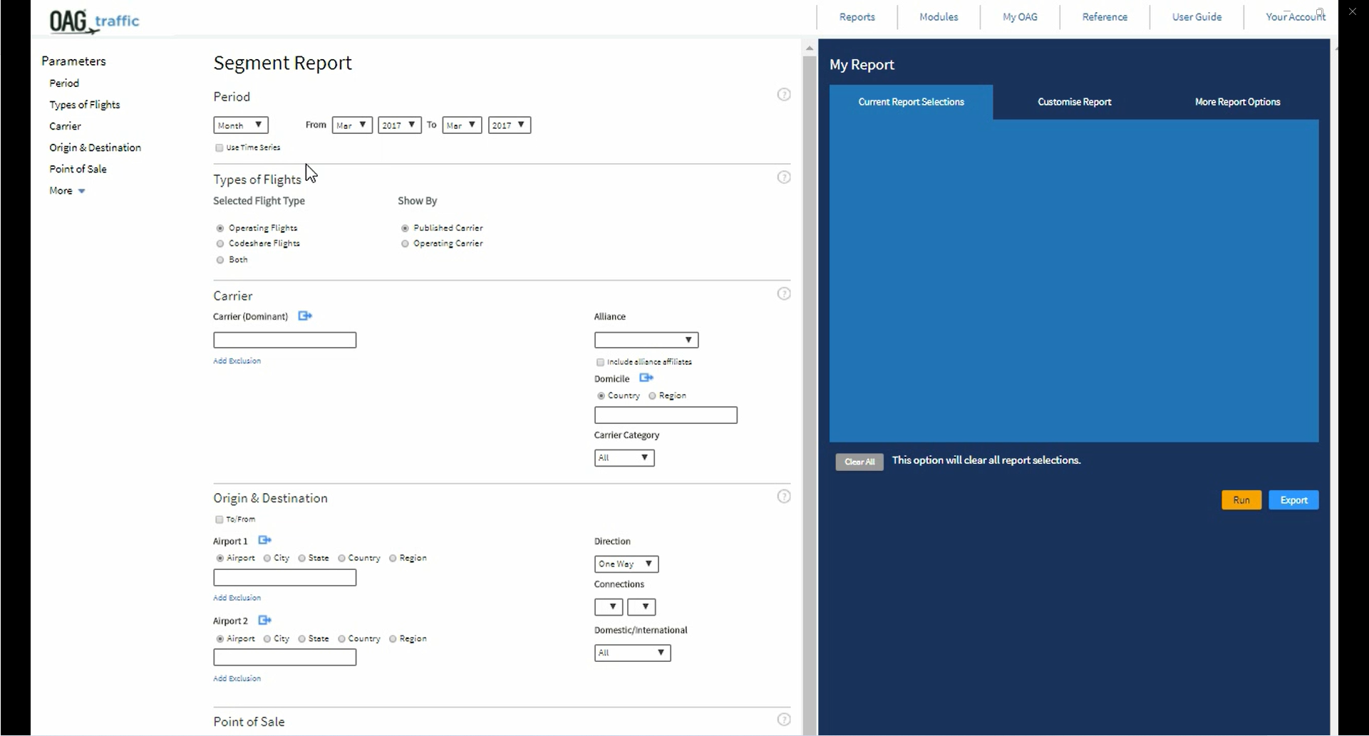 using-the-segment-report