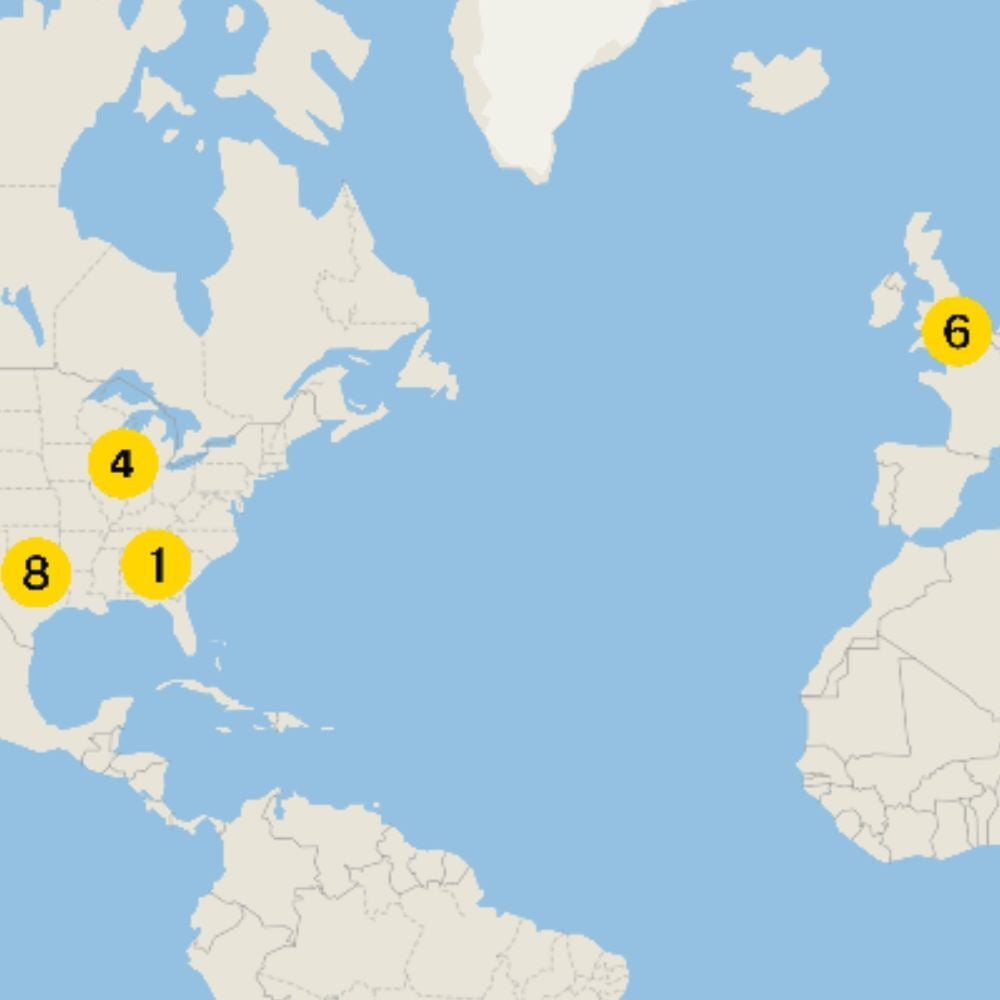 <h3>Busiest Airports in the World</h3>