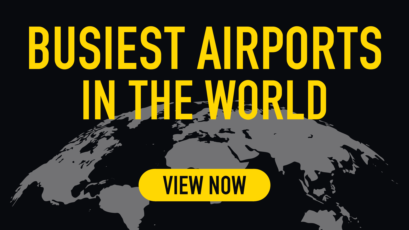 Bil Akkumulering teenagere Busiest Airports in the World | OAG
