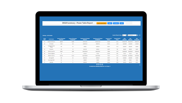 DB1B Power Table