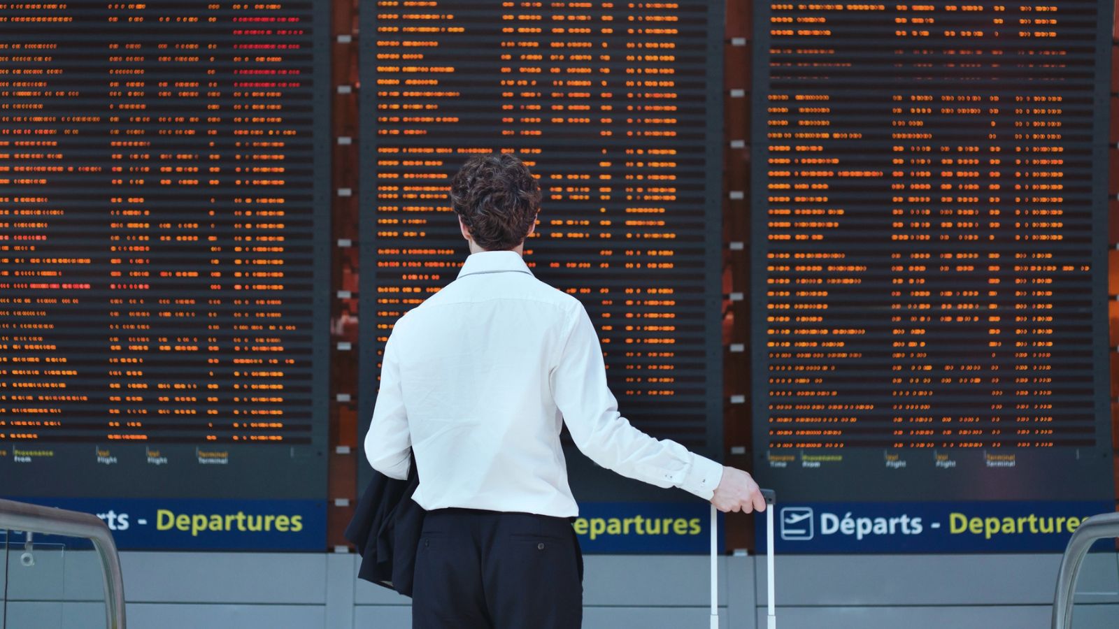 Waiting at airport