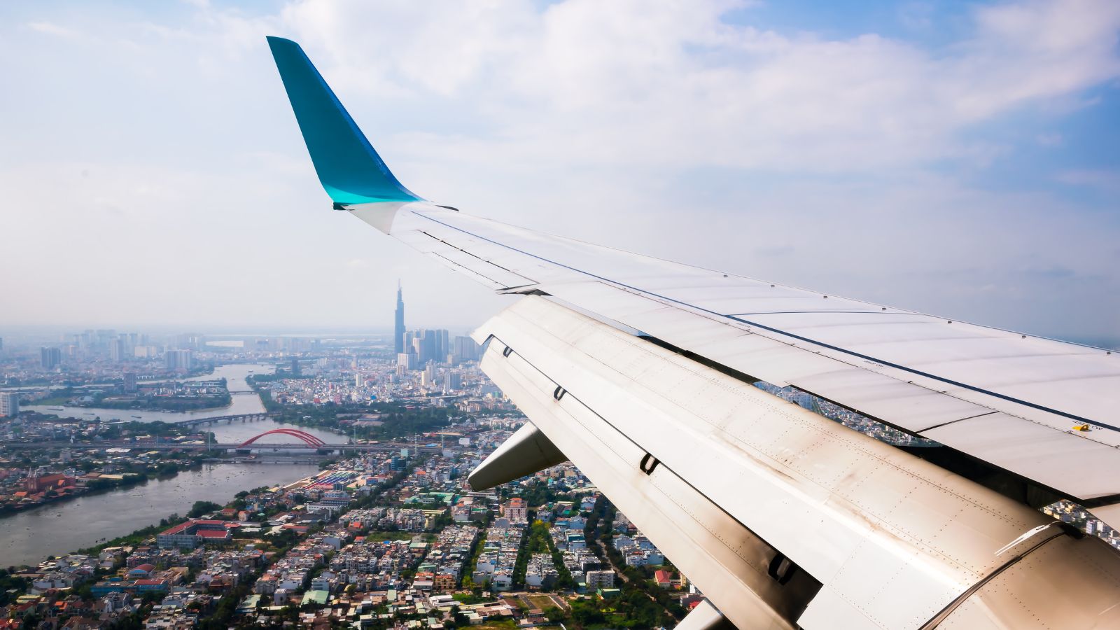 Airplane over Vetnam